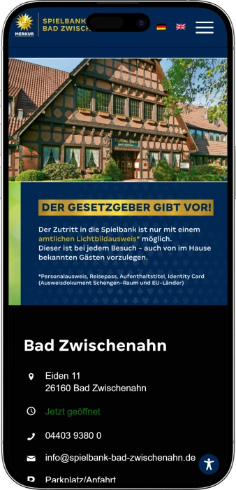 Spielbank Bad Zwischenahn App